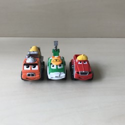 Tonka : 3 metalen autootjes.