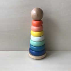 Houten stapeltoren