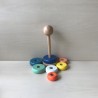 Houten stapeltoren
