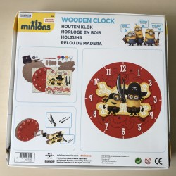 Zelfbouwklok Minions. Ongebruikt