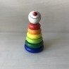 Houten stapeltoren