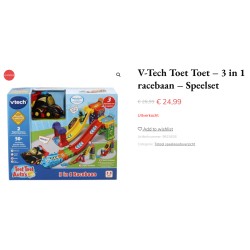 Vtech : 3 in 1 Racebaan.