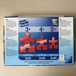 Nijntje : Puzzel 2 x 12 stukjes