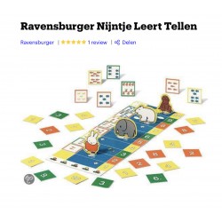 Nijntje : Nijntje leert tellen. Rechter bovenhoek heeft een beschadiging.