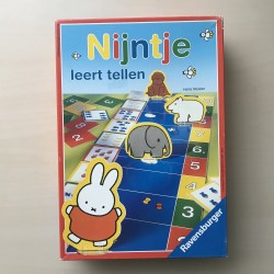 Nijntje : Nijntje leert tellen. Rechter bovenhoek heeft een beschadiging.