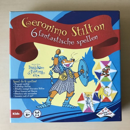 Geronimo Stilton : 6 fantastische spellen.