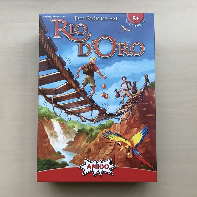 Die Brücke am Rio D’Oro. Duitstalig