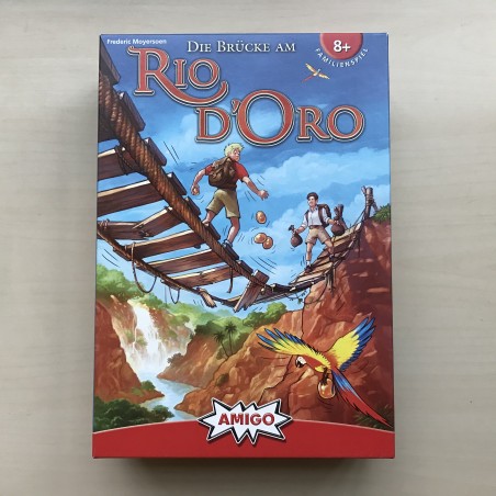 Die Brücke am Rio D’Oro. Duitstalig