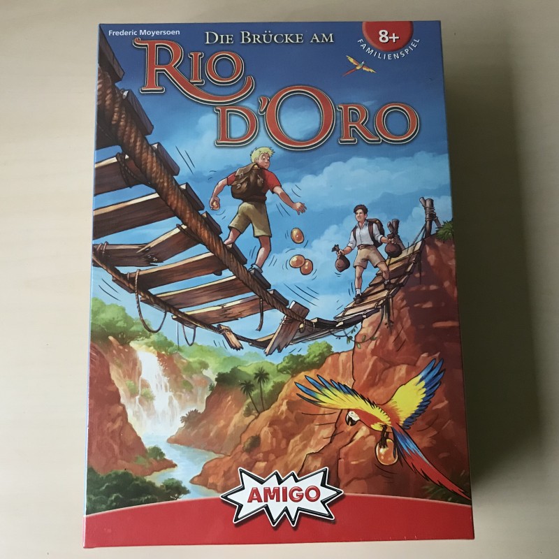 Die Brücke am Rio D’Oro. Duitstalig. Nieuw