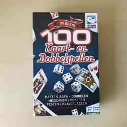 De 100 beste kaart- en dobbelspellen. Ongebruikt