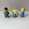 Sesamstraat : 3 figuren. Bert is 7,5 cm. hoog.