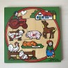 Puzzelplankje Knopjespuzzel : Simplex boerderij