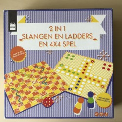 Slangen en ladders en mens erger je niet.