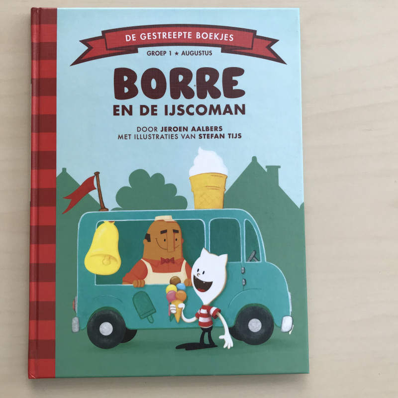 De Gestreepte Boekjes - Groep 1 : Borre en de ijscoman