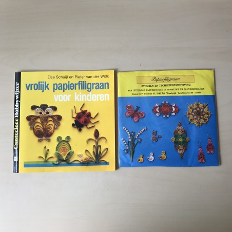 Knutselen : Ongebruikt. Vrolijk papierfiligraan.