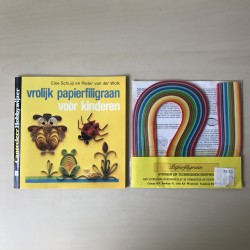 Knutselen : Ongebruikt. Vrolijk papierfiligraan.
