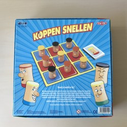 Koppen snellen.
