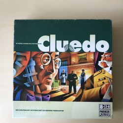 Cluedo:  Detectivespel. Een onopgelost mysterie met de bekende verdachten.