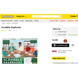 Scrabble Duplicate. Nieuw.