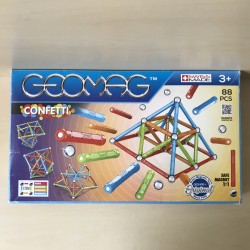 Geomag : 88 + 32 onderdelen. Setje op foto 4 en 5 is een toevoeging.