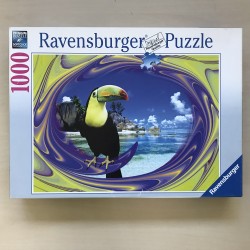 Prachtige toekan : 1000 stukjes