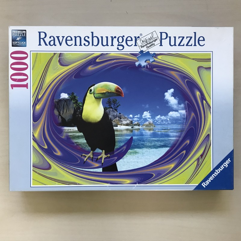 Prachtige toekan : 1000 stukjes