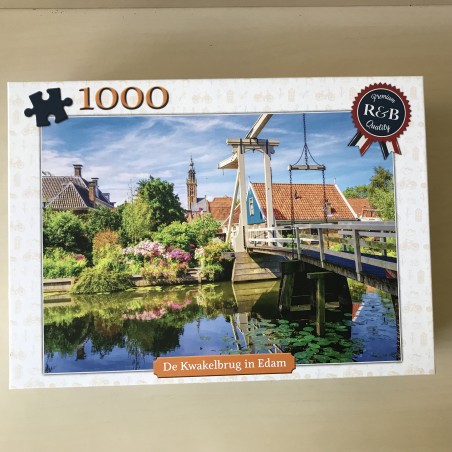 De Kwakenbrug Edam. 1000 stukjes