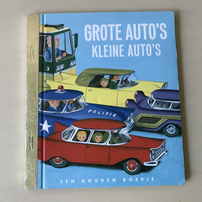 Gouden Boekjes : Grote auto’s, kleine auto’s