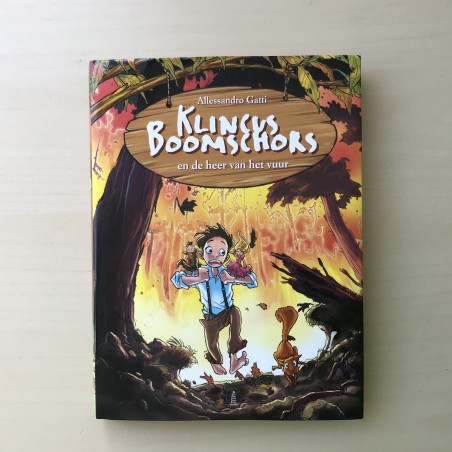 Klincus Boomschors en de heer van het vuur.