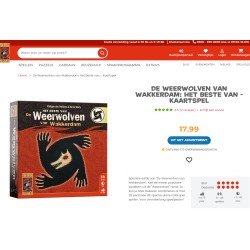 999 Games : Het beste van Weerwolven van Wakkerdam. Ongebruikt