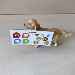 Tiptoi. Golden retriever.
