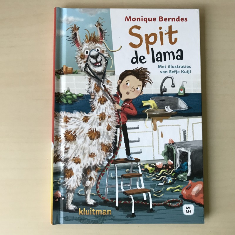 Lekker lezen met Kluitman : Spit de lama