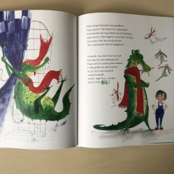 Er kwam een krokodil logeren