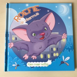 Klein maar nuttig. Roepie de vleermuis