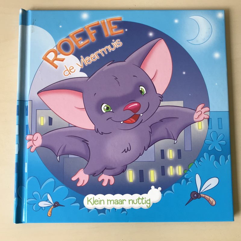 Klein maar nuttig. Roepie de vleermuis