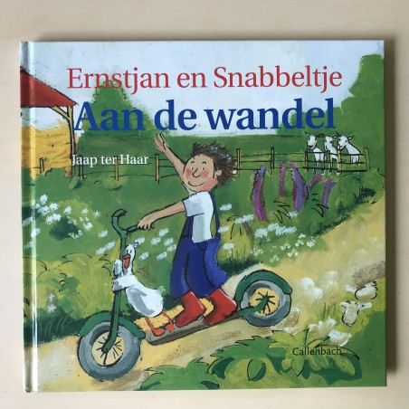 Jaap ter Haar : Ernstjan en Snabbeltje. Aan de wandel