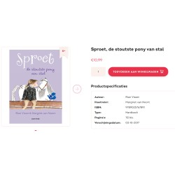 Sproet. De stoutste pony van stal. Voor beginnende lezers