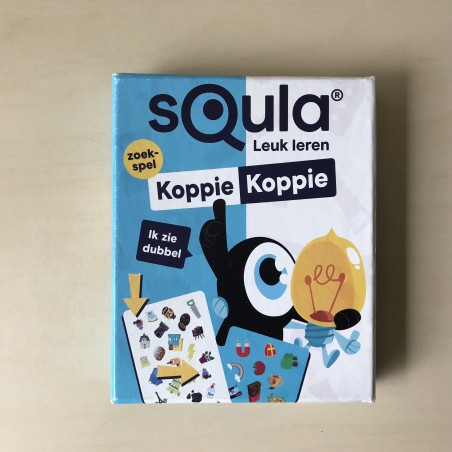 Squla:  leuk leren. Zoekspel Koppie Koppie.