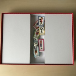 Ganzenbord : Ganzenspel. Fieperdepiep