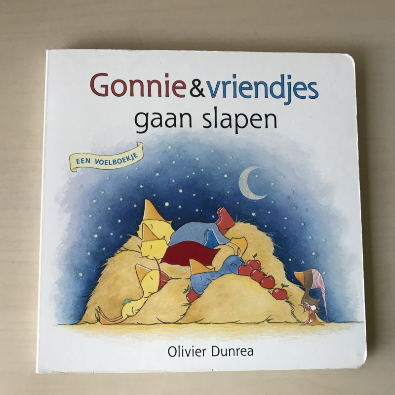 Gonnie & vriendjes gaan slapen. Voelboekje