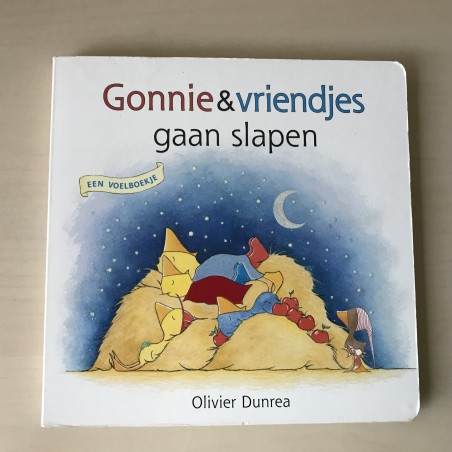 Gonnie & vriendjes gaan slapen. Voelboekje