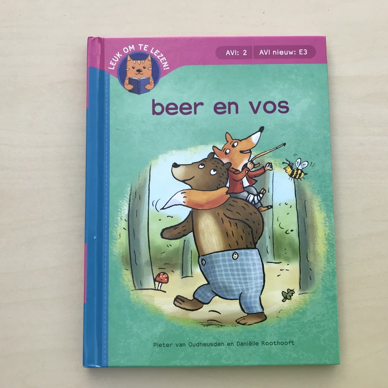 Leuk om te lezen ! Beer en vos. AVI E 3