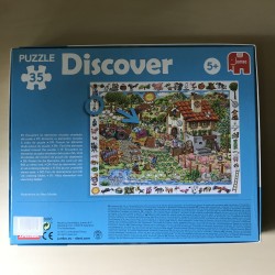 Discover puzzel. Zoek en vind. Boerderij. 35 stukken