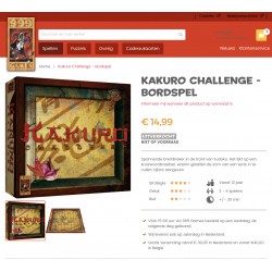 999 Games : Kakuro Challenge