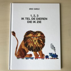 Eric Carle: 1,2,3 Ik tel de dieren en zie.