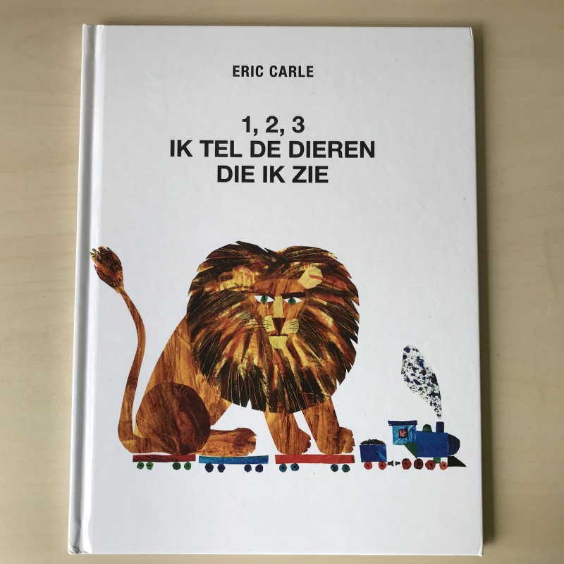 Eric Carle: 1,2,3 Ik tel de dieren en zie.
