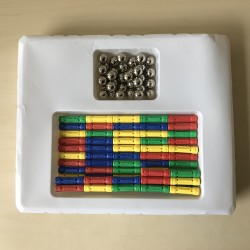 Magneetstaafjes 96 stuks.