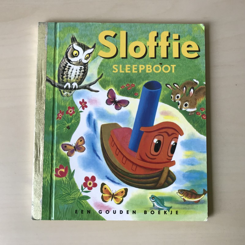 Gouden Boekjes : Sloffie sleepboot