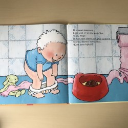 Kas op het potje