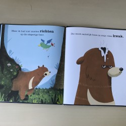 Wat een ondeugend vogeltje.